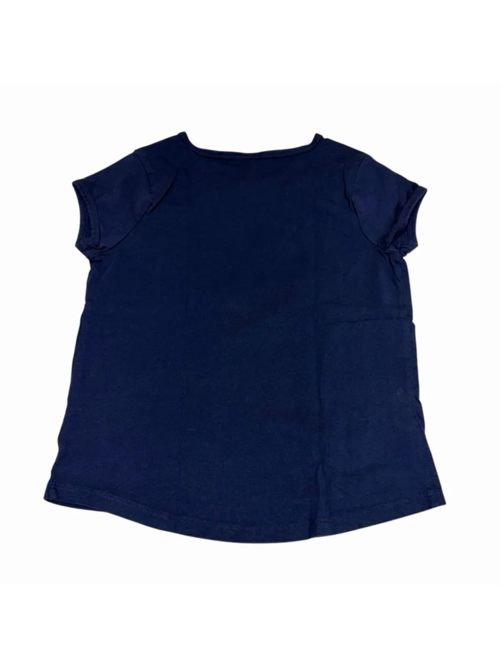 Gymboree Girls Sweet Candy Hearts‎ Graphic T-Shirt Navy Blue Size M 7-8 Glitter